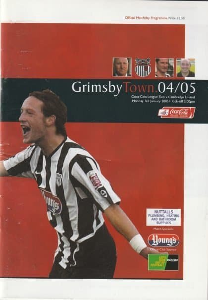Grimsby Town v Cambridge United 03-Jan-2005