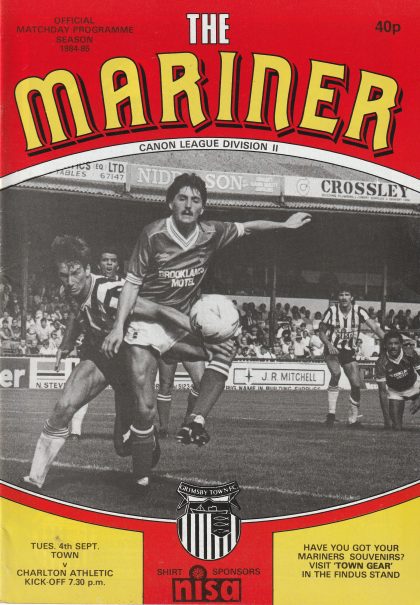 Grimsby Town v Charlton Athletic 04-Sep-1984