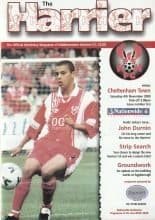 Kidderminster Harriers v Cheltenham Town   04-Nov-2000