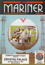 Grimsby Town v Crystal Palace  04-Apr-1987