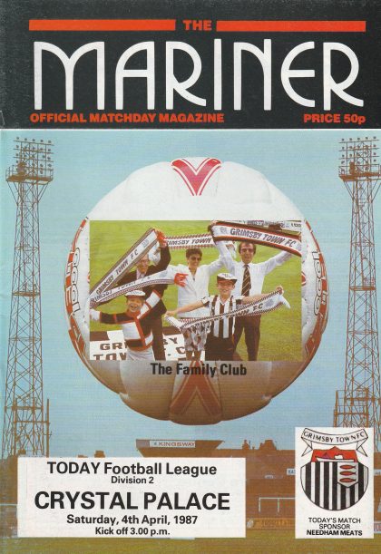 Grimsby Town v Crystal Palace  04-Apr-1987