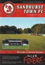 Sandhurst Town v Epsom Athletic  28-Sep-2013