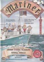 Grimsby Town v Exeter City 11-May-1991