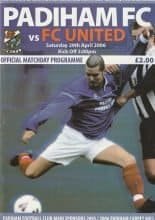 Padiham v FC United of Manchester 29-Apr-2006