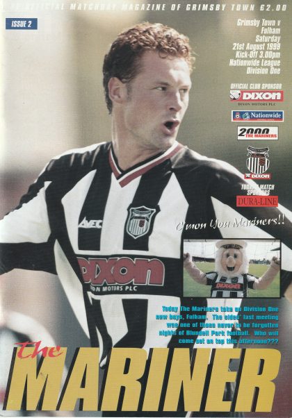 Grimsby Town v Fulham 21-Aug-1999