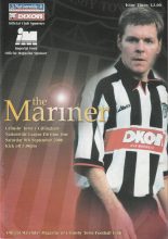 Grimsby Town v Gillingham 09-Sep-2000