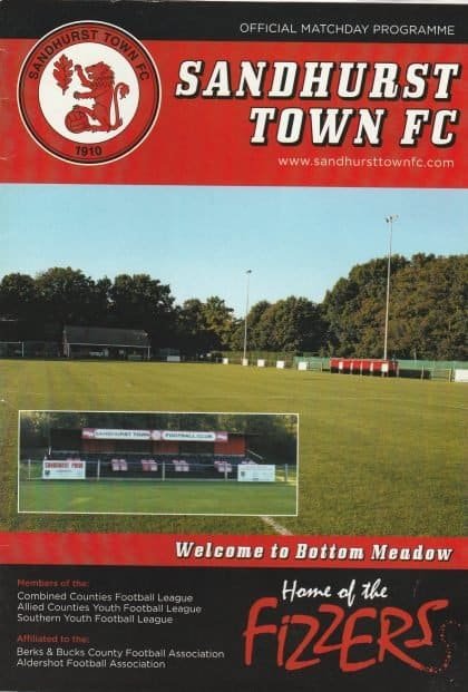 Sandhurst Town v Horley Town  25-Apr-2013