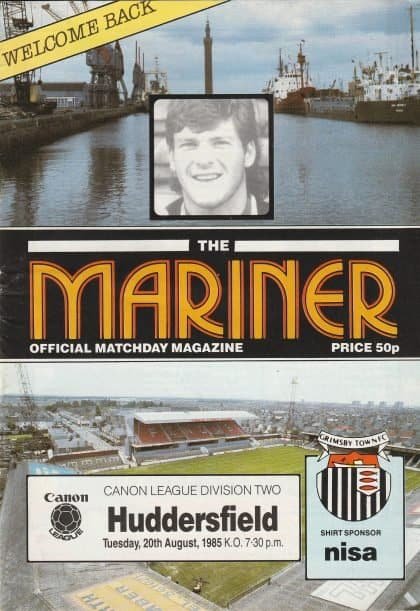 Grimsby Town v Huddersfield Town  20-Aug-1985