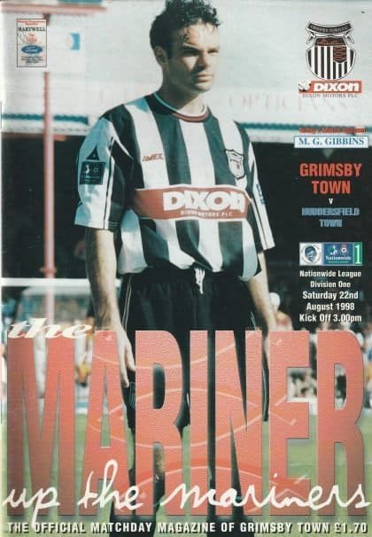 Grimsby Town v Huddersfield Town 22-Aug-1998
