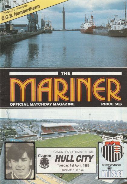 Grimsby Town v Hull City 01-Apr-1986