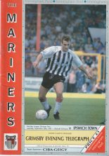Grimsby Town v Ipswich Town 28-Sep-1991