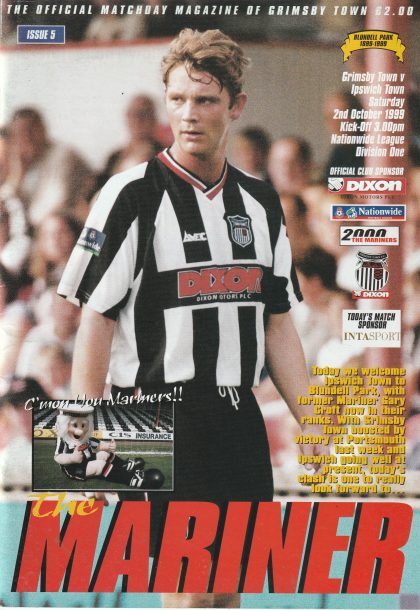 Grimsby Town v Ipswich Town 02-Oct-1999