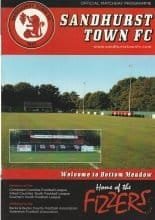 Sandhurst Town v Knaphill  2013-14