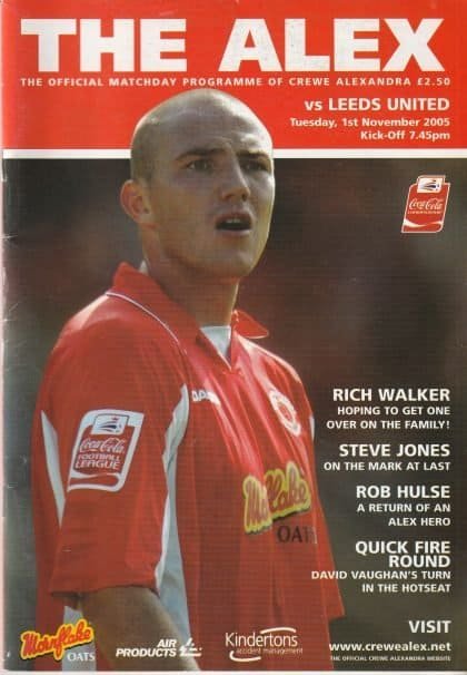 Crewe Alexandra v Leeds United 01-Nov-2005