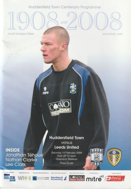 Huddersfield Town v Leeds United  14-Feb-2009