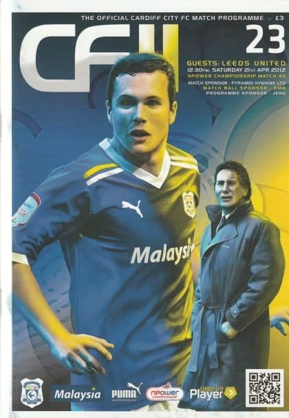Cardiff City v Leeds United  21-Apr-2012