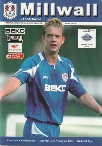 Millwall v Leeds United 26-Nov-2005