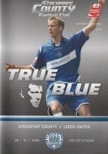 Stockport County v Leeds United  28-Dec-2008