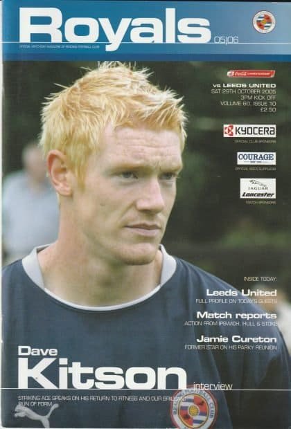 Reading v Leeds United 29-Oct-2005
