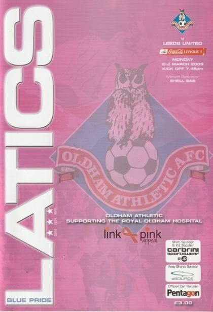 Oldham Athletic v Leeds United 02-Mar-2009