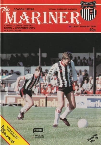 Grimsby Town v Leicester City 19-Feb-1983