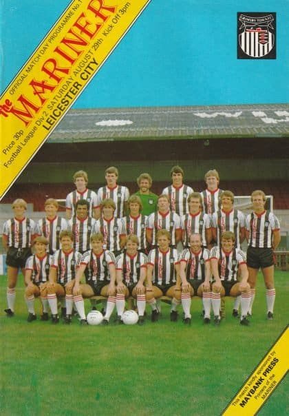 Grimsby Town v Leicester City 29-Aug-1981