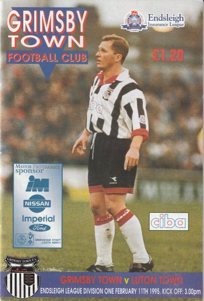 Grimsby Town v Luton Town 11-Feb-1995