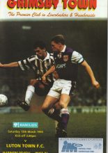 Grimsby Town v Luton Town 13-Mar-1993