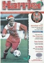 Kidderminster Harriers v Mansfield Town   26-Dec-2000
