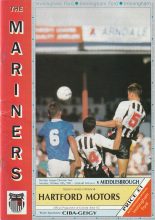 Grimsby Town v Middlesbrough 19-Oct-1991
