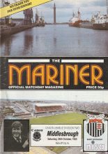 Grimsby Town v Middlesbrough  26-Oct-1985