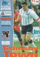 Grimsby Town v Middlesbrough 29-Mar-1994