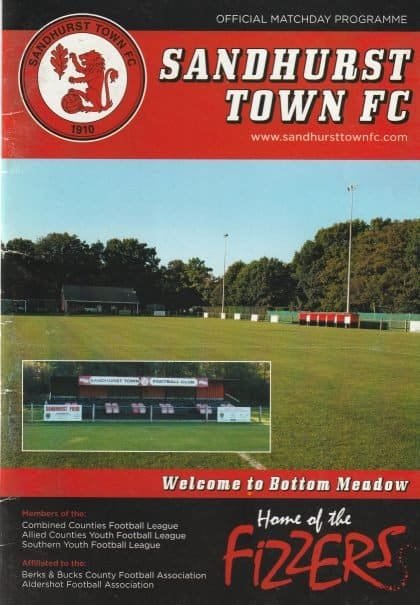 Sandhurst Town v Milton United 15-Sep-2012
