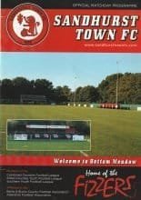 Sandhurst Town v Molesey  04-Dec-2012