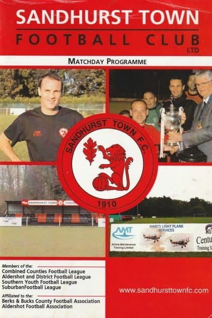 Sandhurst Town v North Greenford United  02-May-2009