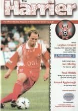 Kidderminster Harriers v Leyton Orient  16-Sep-2000