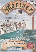 Grimsby Town v Leyton Orient  23-Oct-1990