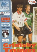 Grimsby Town v Oxford United 26-Mar-1994