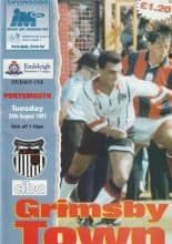 Grimsby Town v Portsmouth 24-Aug-1993