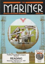 Grimsby Town v Reading  14-Feb-1987