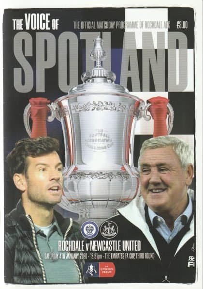 Rochdale v Newcastle United 04-Jan-2020