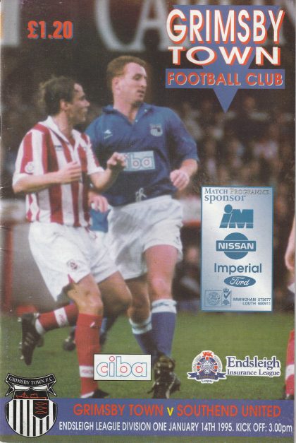 Grimsby Town v Southend United 14-Jan-1995