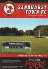 Sandhurst Town v South Park  06-Nov-2012