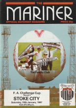 Grimsby Town v Stoke City  10-Jan-1987