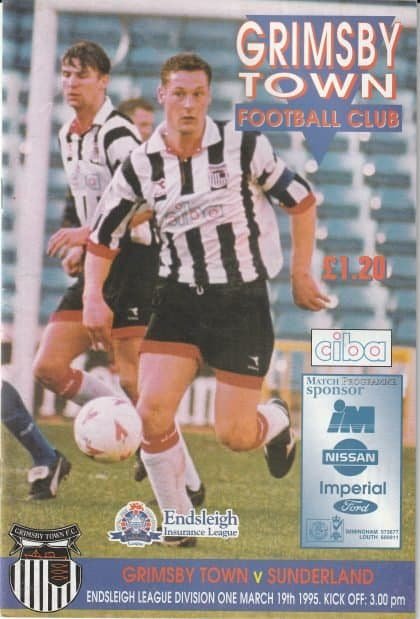 Grimsby Town v Sunderland 19-Mar-1995