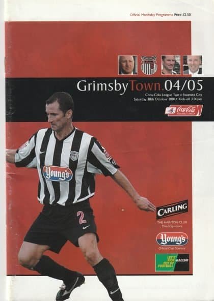 Grimsby Town v Swansea City 30-Oct-2004