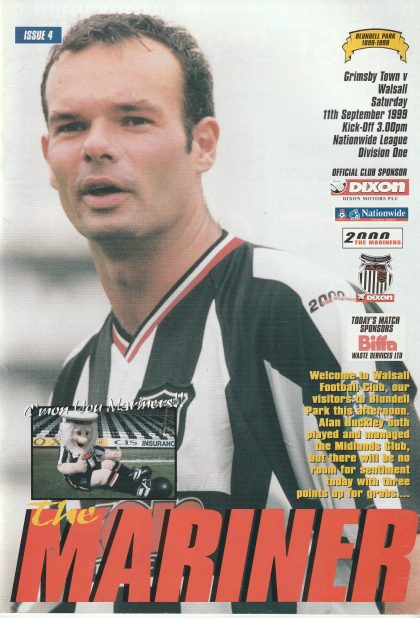 Grimsby Town v Walsall 11-Sep-1999