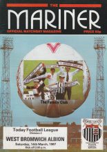Grimsby Town v West Bromwich Albion  14-Mar-1987