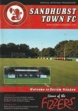 Sandhurst Town v Wembley 08-Sep-2012
