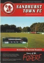 Sandhurst Town v Windsor 16-Apr-2013